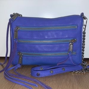 Rebecca Minkoff Five-Zip Crossbody Bag